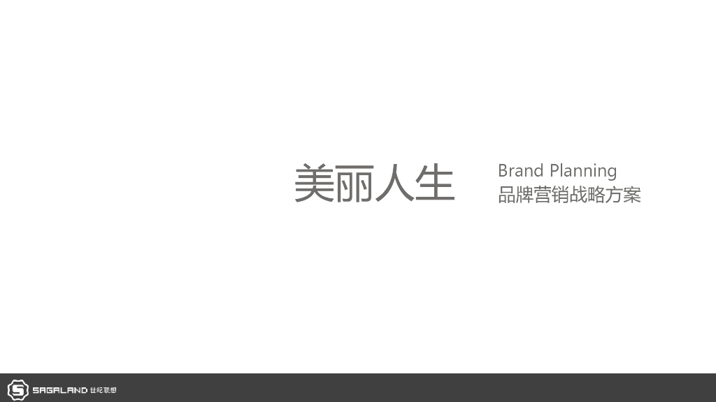 美丽人生品牌营销方案