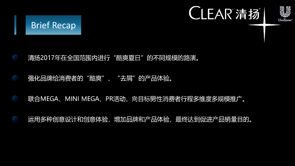 2017清扬净爽活动方案