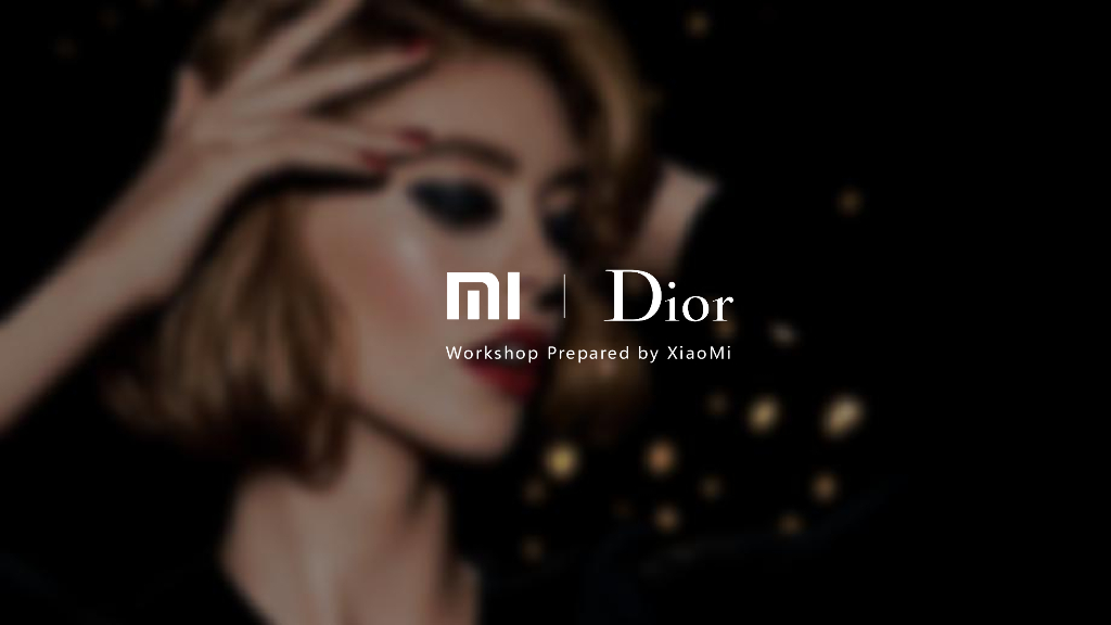 Dior×小米-Workshop