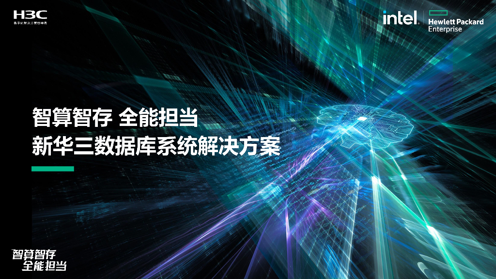 新华三：数据库系统解决方案