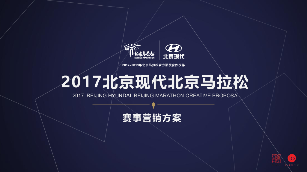 2017北京现代马拉松赛事运营方案