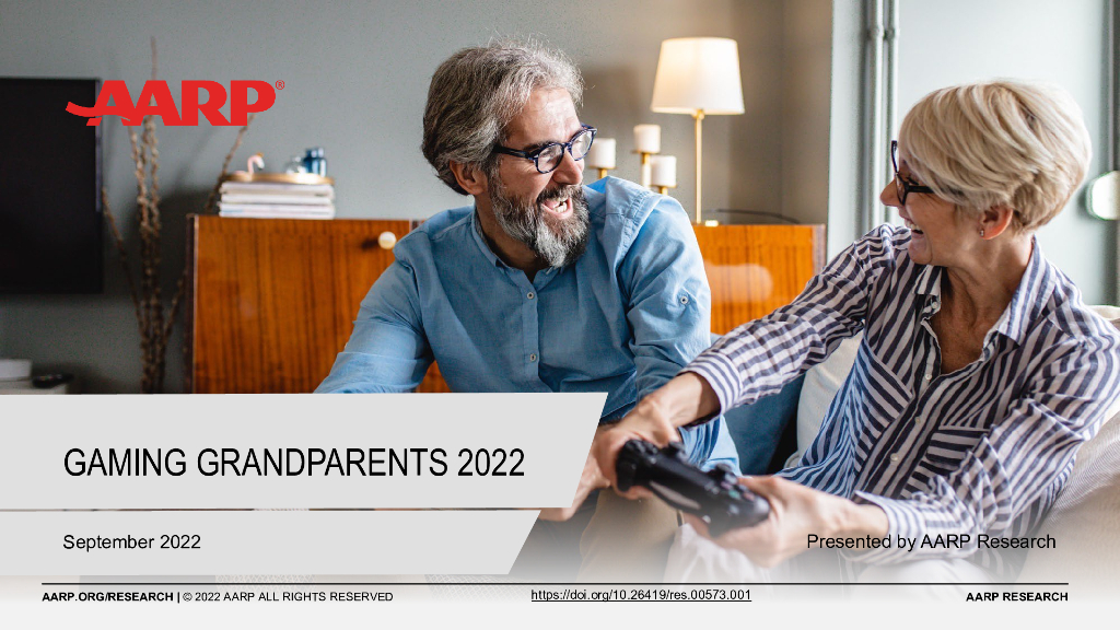 AARP：2022年美国祖父母游戏报告（英文版）