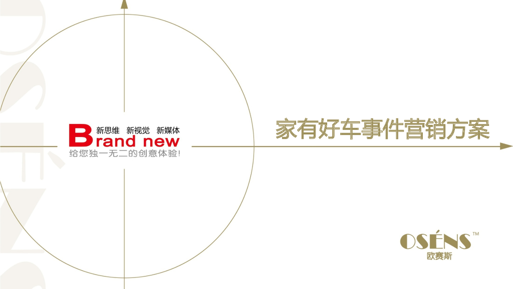 知名二手车交易平台网络事件营销策划创意方案-欧赛斯