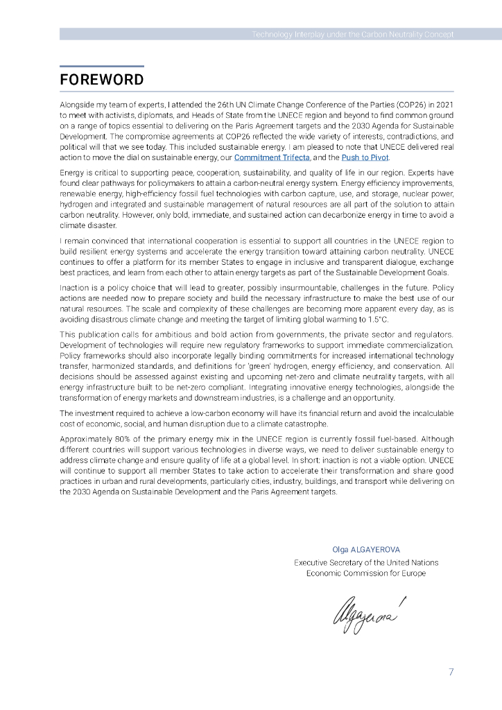 联合国欧洲经济委员会：联合国欧洲经委会区域的碳中和：碳中和概念下的技术相互作用_第7页