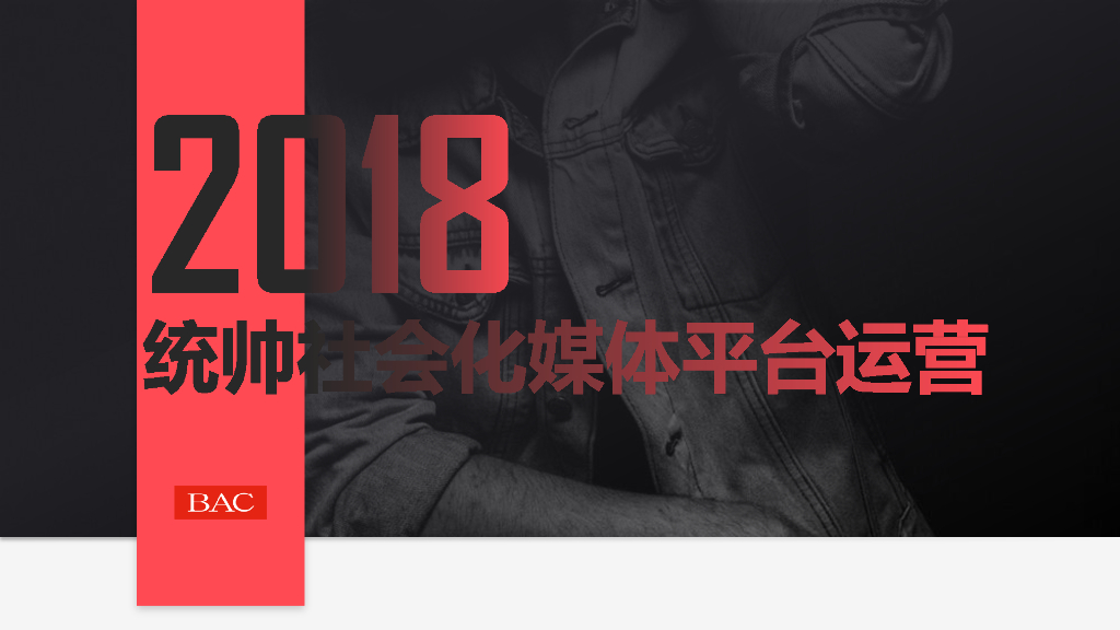 2018统帅社会化媒体平台运营方案