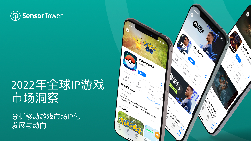 Sensor Tower：2022年全球IP游戏市场洞察