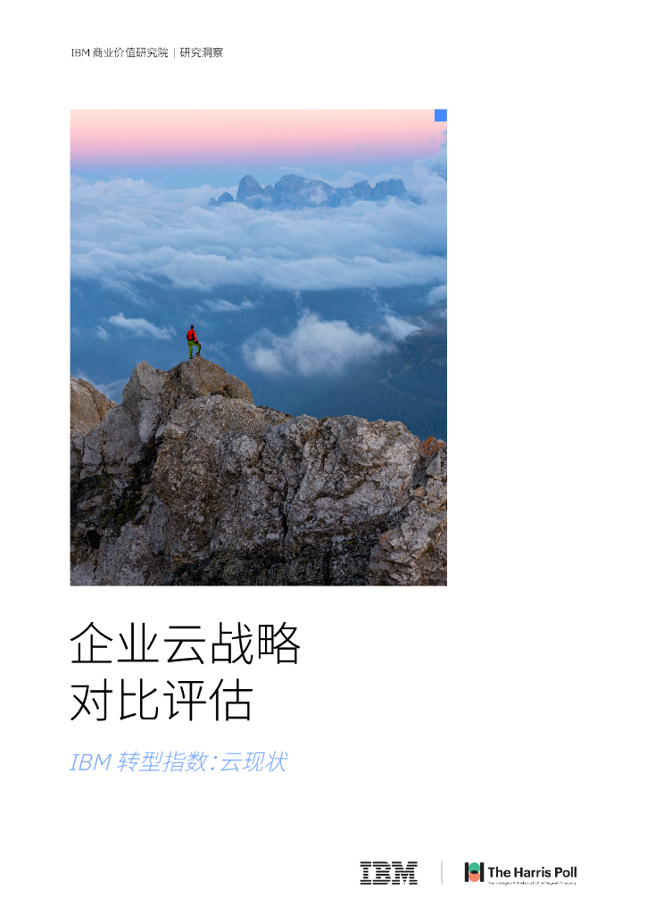 IBM：企业云战略对比评估： IBM转型指数：云现状