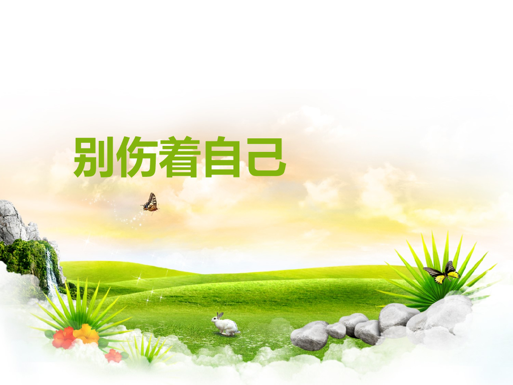 2021一年级上册 <em>人教版</em>小学道德与法治《11 别伤着自己》课件2 海报