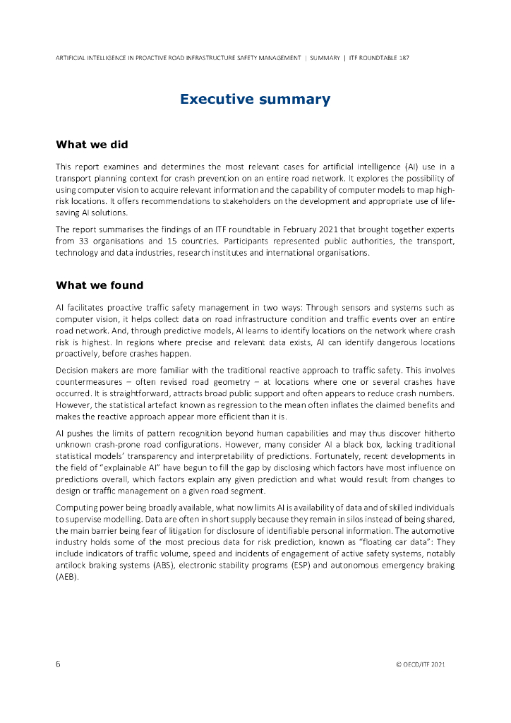 ITF：人工智能在主动道路基础设施安全管理中的应用（英文）_第7页