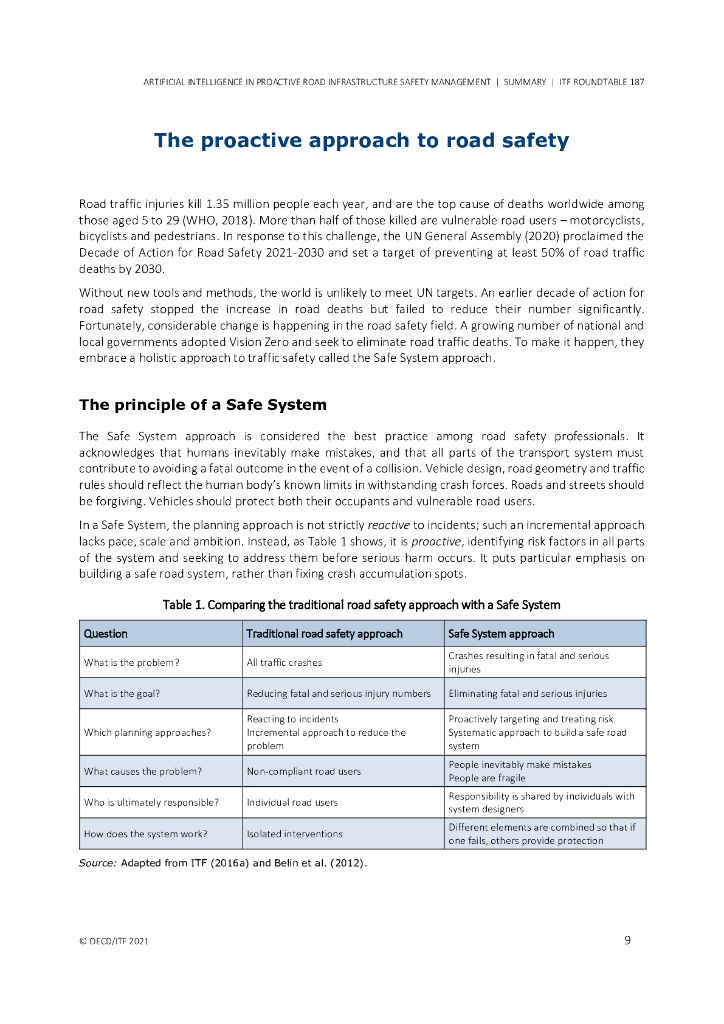 ITF：人工智能在主动道路基础设施安全管理中的应用（英文）_第10页
