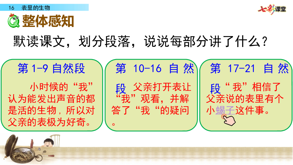 部编版六年级语文下册16 表里的生物_第10页
