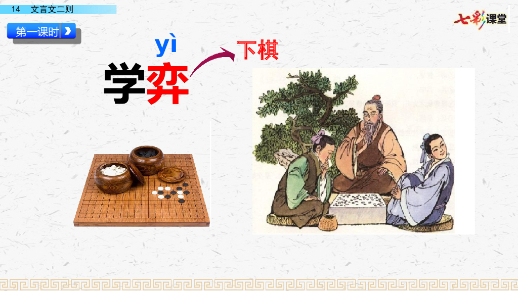 部编版六年级语文下册14 文言文二则_第7页