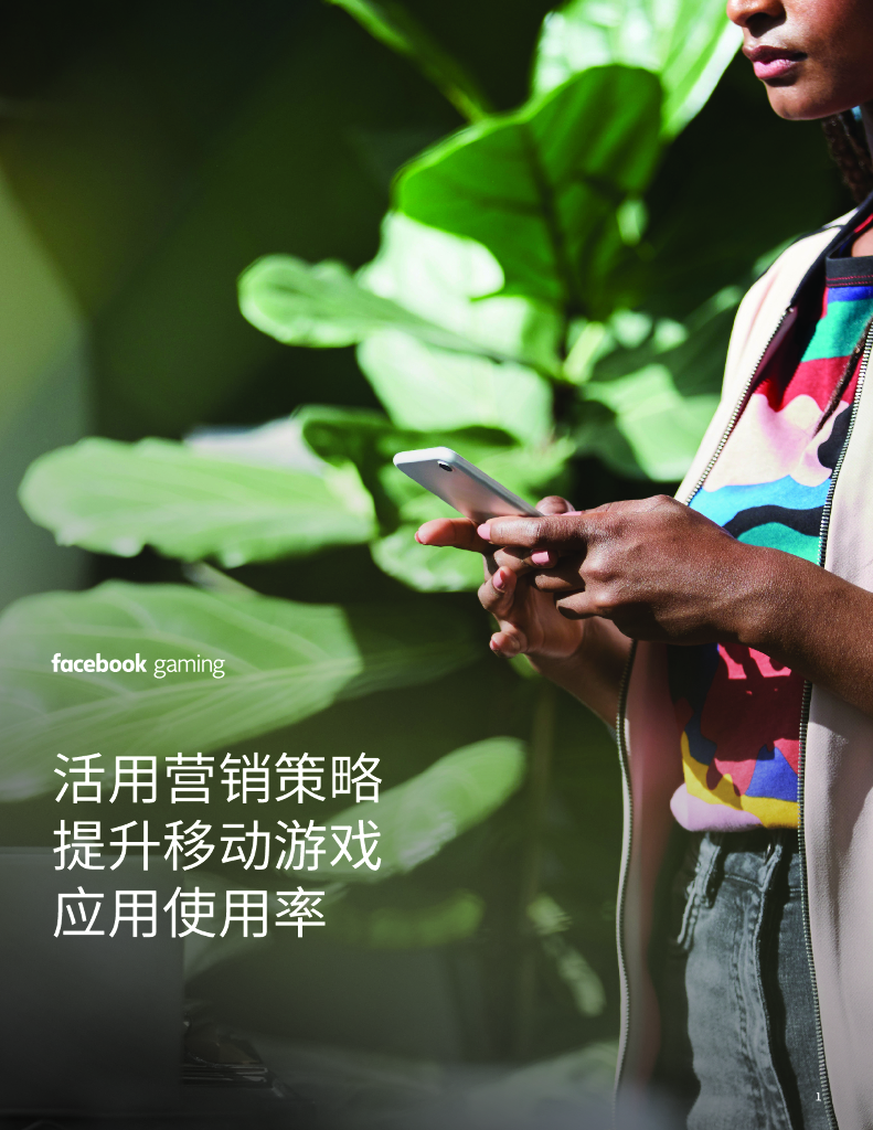 Facebook：活用营销策略提升移动游戏应用使用率