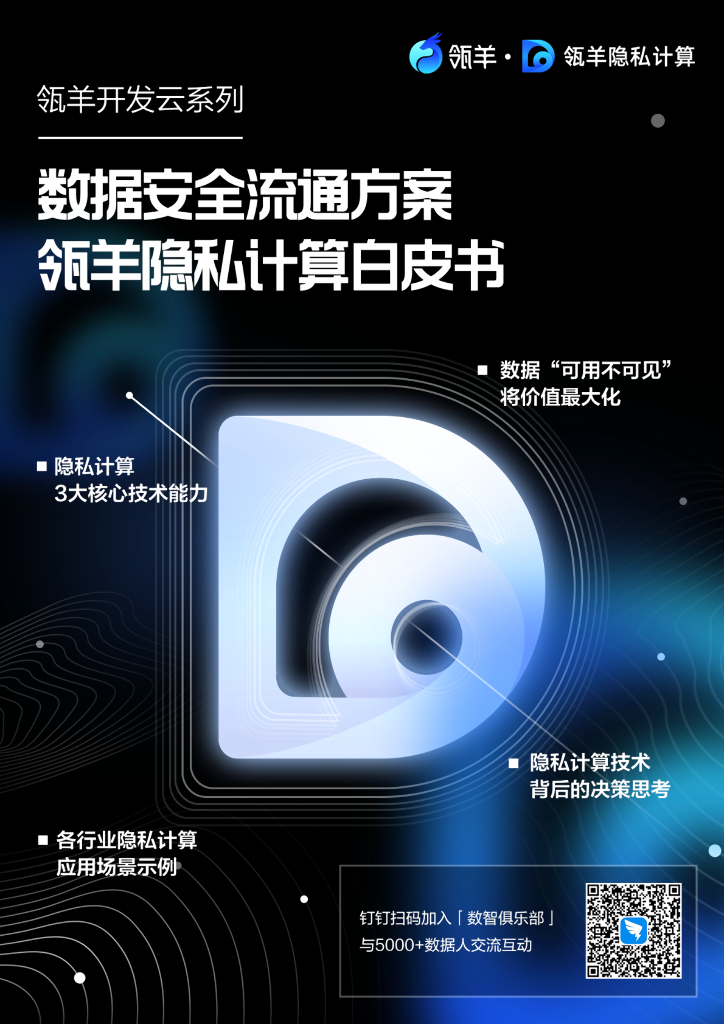阿里云：数据安全流通方案（瓴羊隐私计算白皮书）