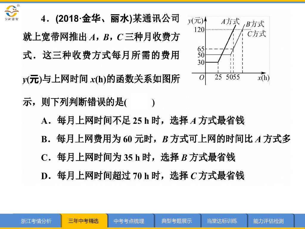 浙江新中考数学第9课时-函数与平面直角坐标系ppt课件_第10页