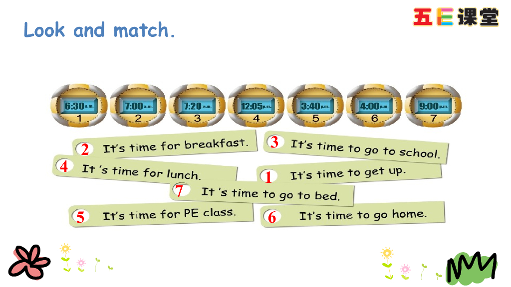 四年级下册Unit 2 Part B 第三课时_第8页