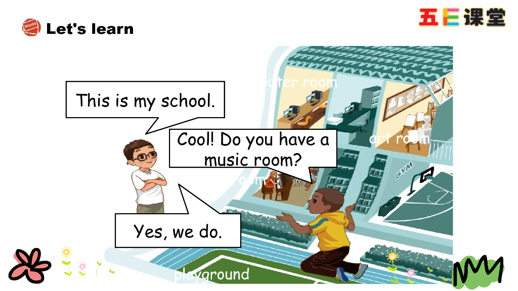 四年级下册Unit 1 Part B 第二课时_第9页