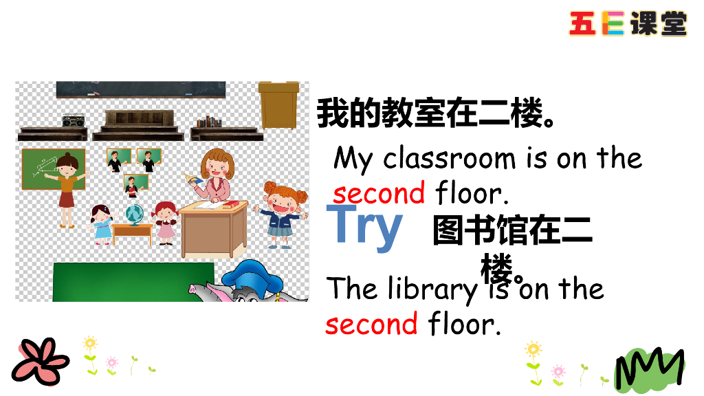 四年级下册Unit 1 Part A 第一课时_第7页