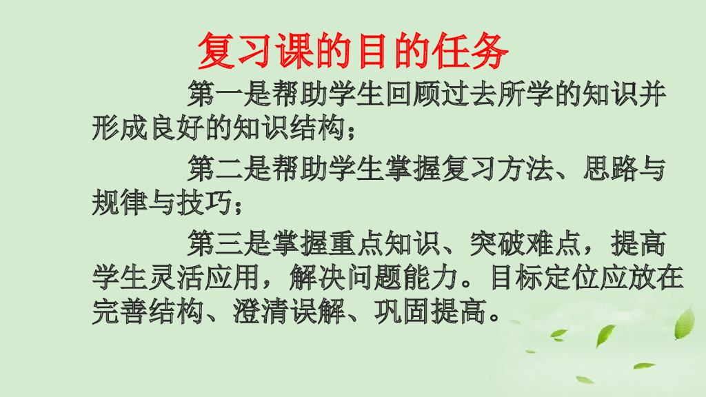 江西省南昌市中考数学研讨会资料-谈中考复习策略课件ppt课件_第9页