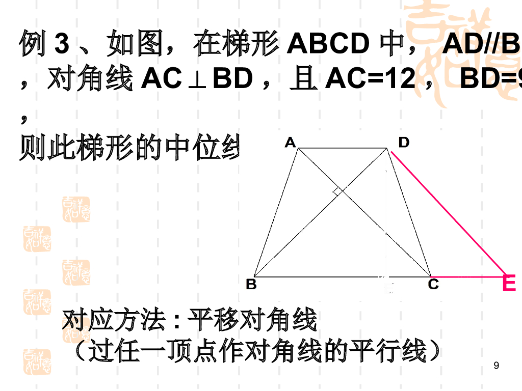 初三总复习30第三十课时-中考数学梯形ppt课件_第9页