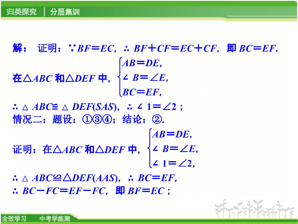 【全效学习】中考数学学练测《第2讲第1课时开放型问题》课件ppt课件_第6页