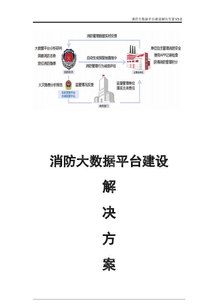 消防大数据平台建设城市消防大数据平台建设规划方案