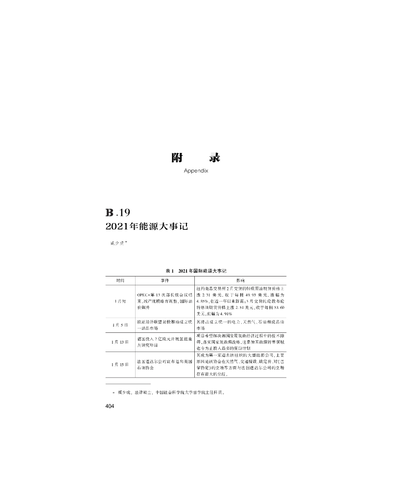 世界<em>能源</em>蓝皮书：2021年<em>能源</em>大事记 海报