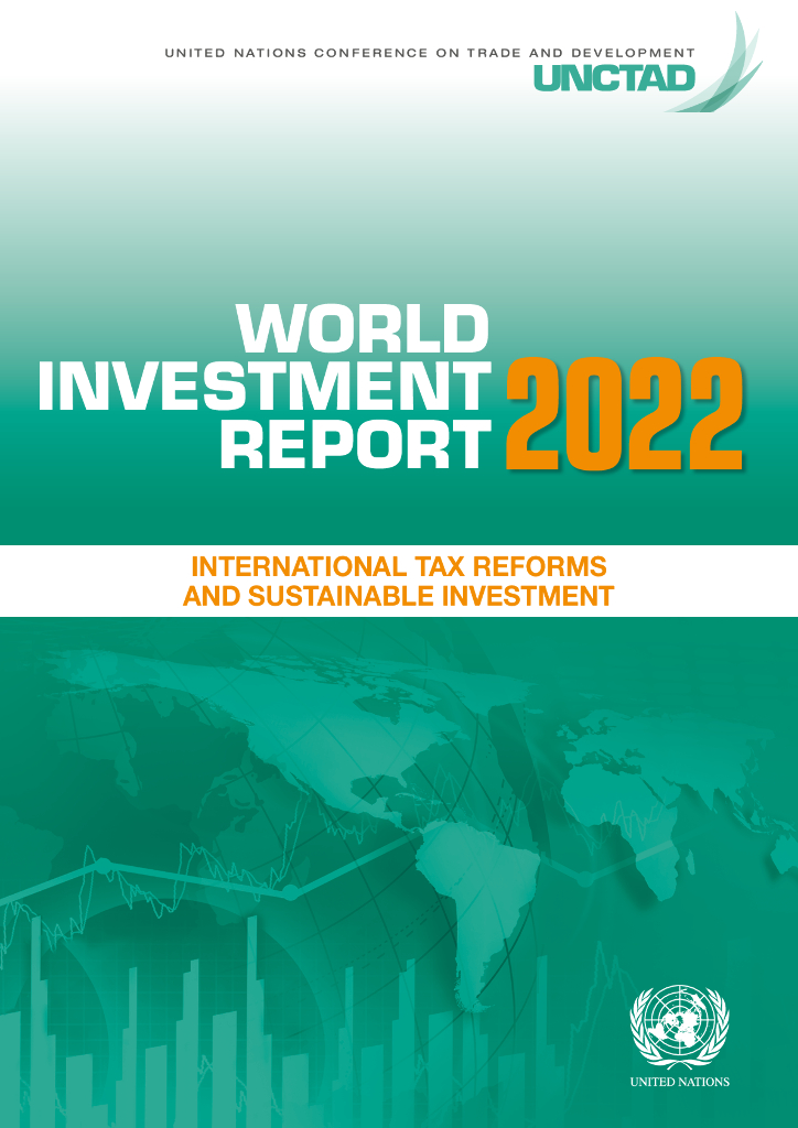 联合国贸发会议：世界投资报告2022【中英文版】