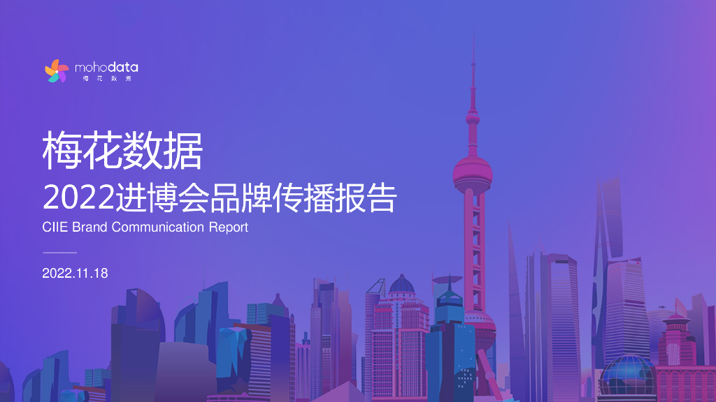梅花数据：2022进博会品牌传播报告