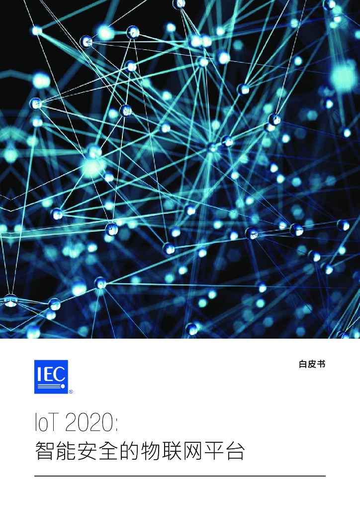 IOT2020：智能安全的物联网平台