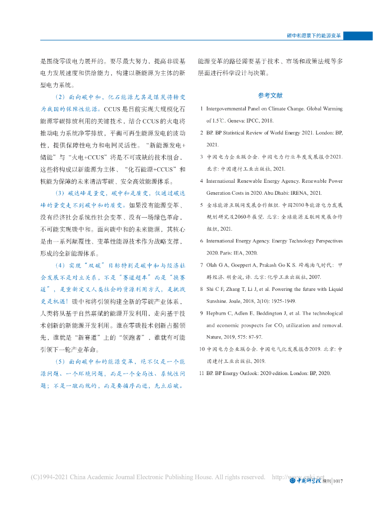 黄震：碳中和愿景下的能源变革_第8页