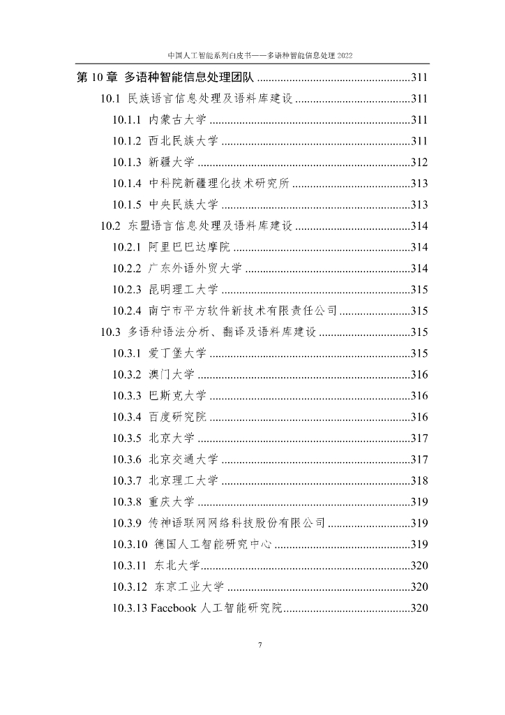 中国人工智能协会：2022中国人工智能系列白皮书——多语种智能信息处理_第10页