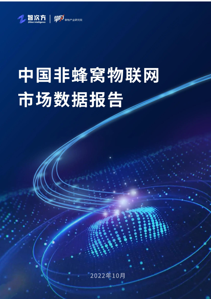 智次方：中国非蜂窝物联网市场数据报告