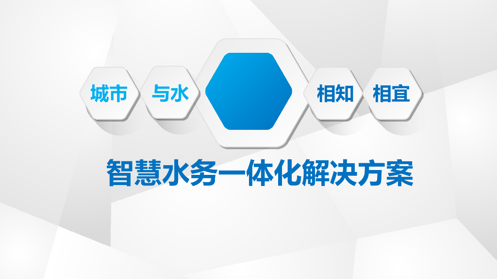 智慧水务一体化解决方案