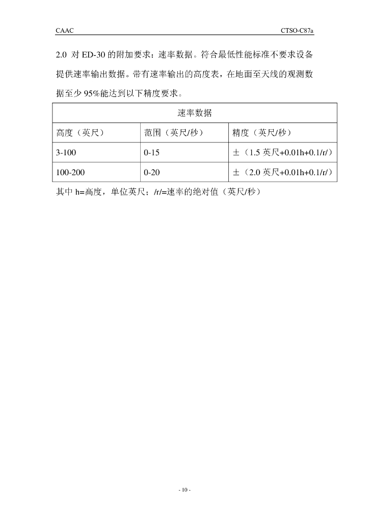 机载低空无线电高度表 （中文）_第10页