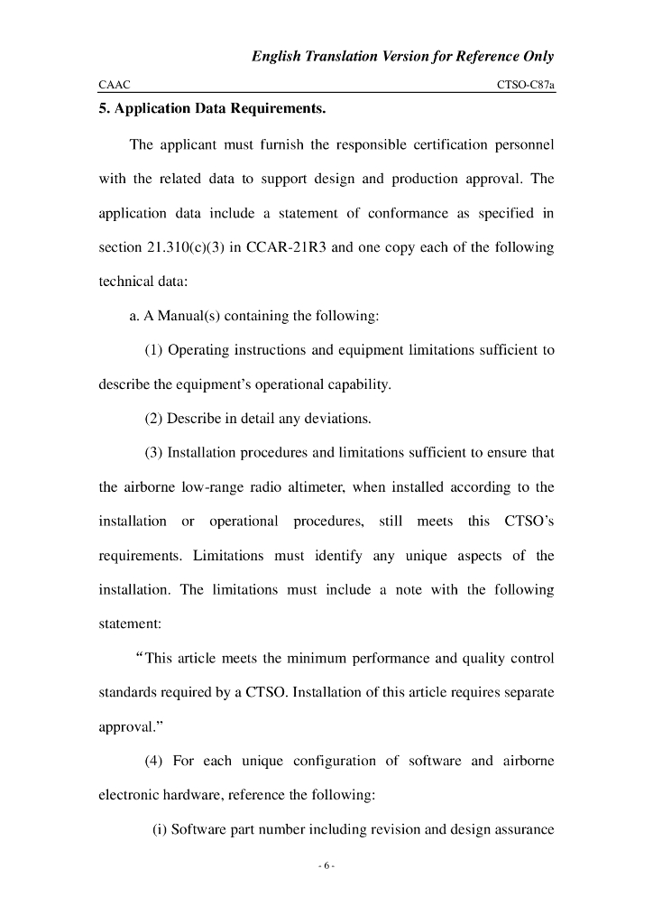 机载低空无线电高度表 （英文）_第6页