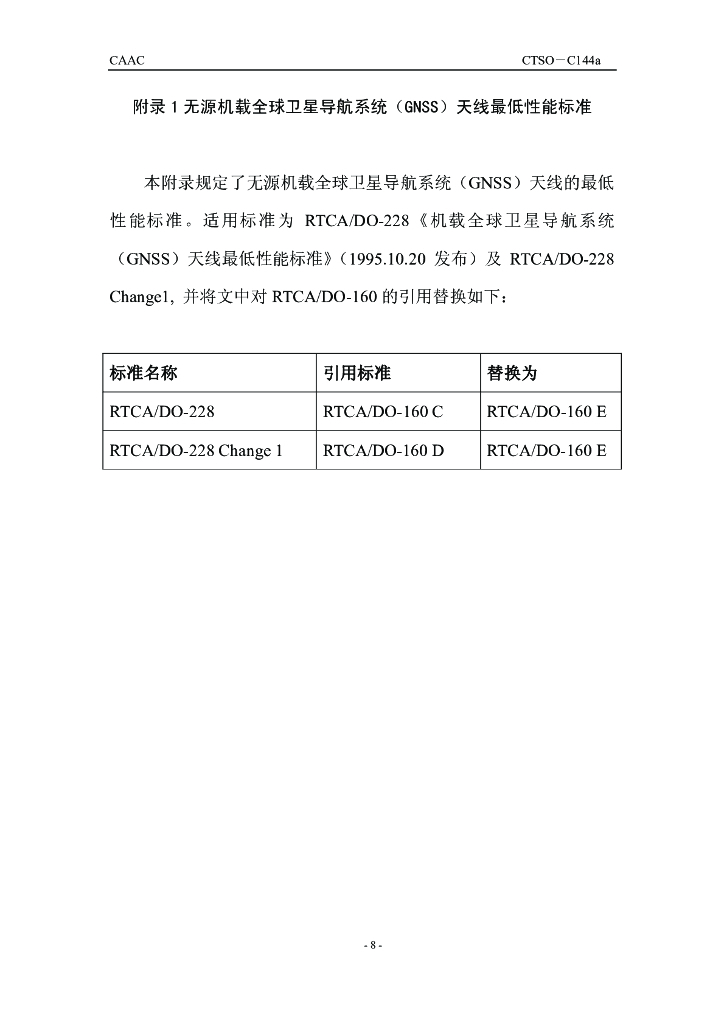 无源机载全球卫星导航系统（GNSS）天线_第8页