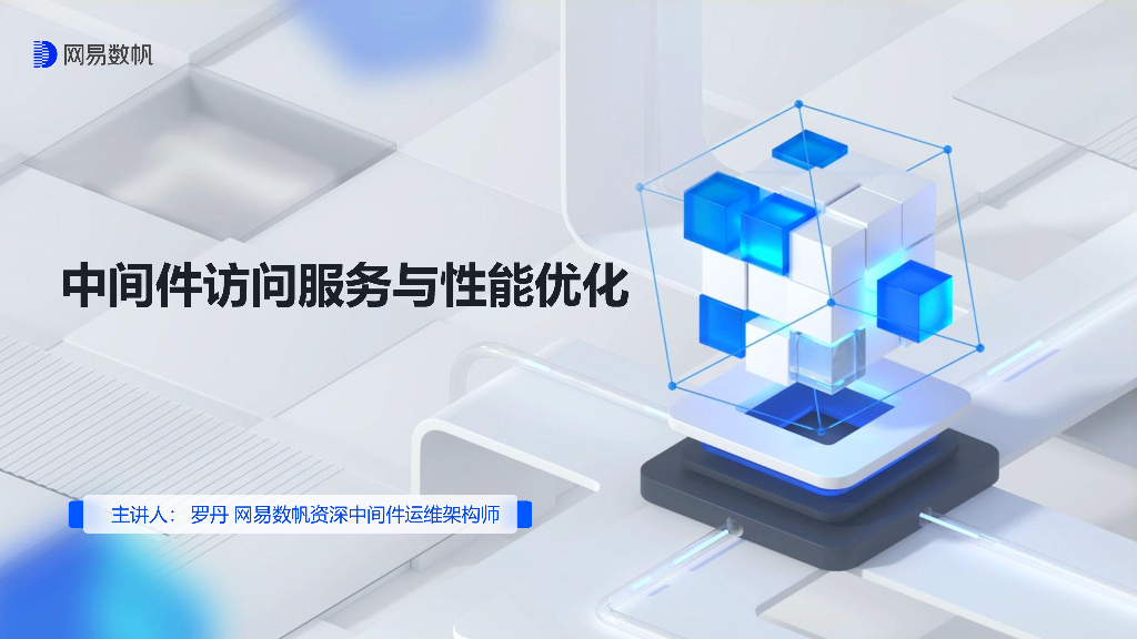罗丹：中间件的访问服务与性能优化