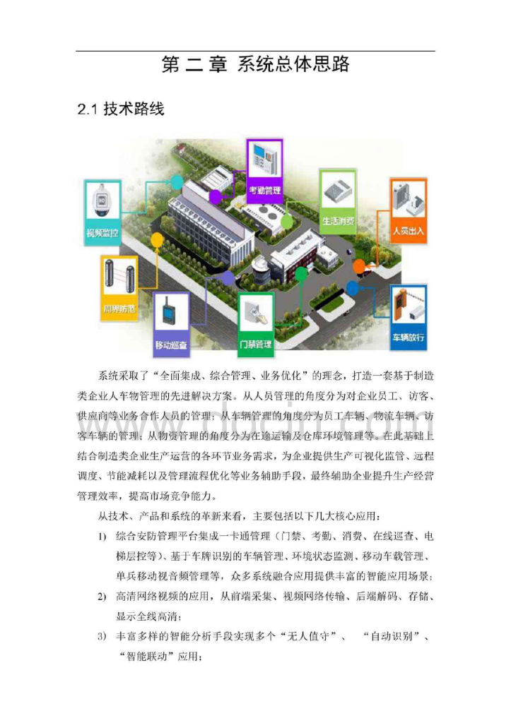 智慧园区综合安防平台可行性报告_第10页