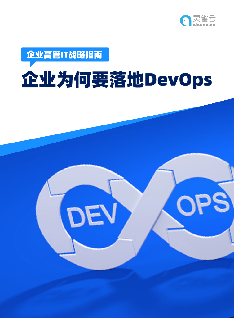 灵雀云：2022企业高管IT战略指南——企业为何要落地DevOps