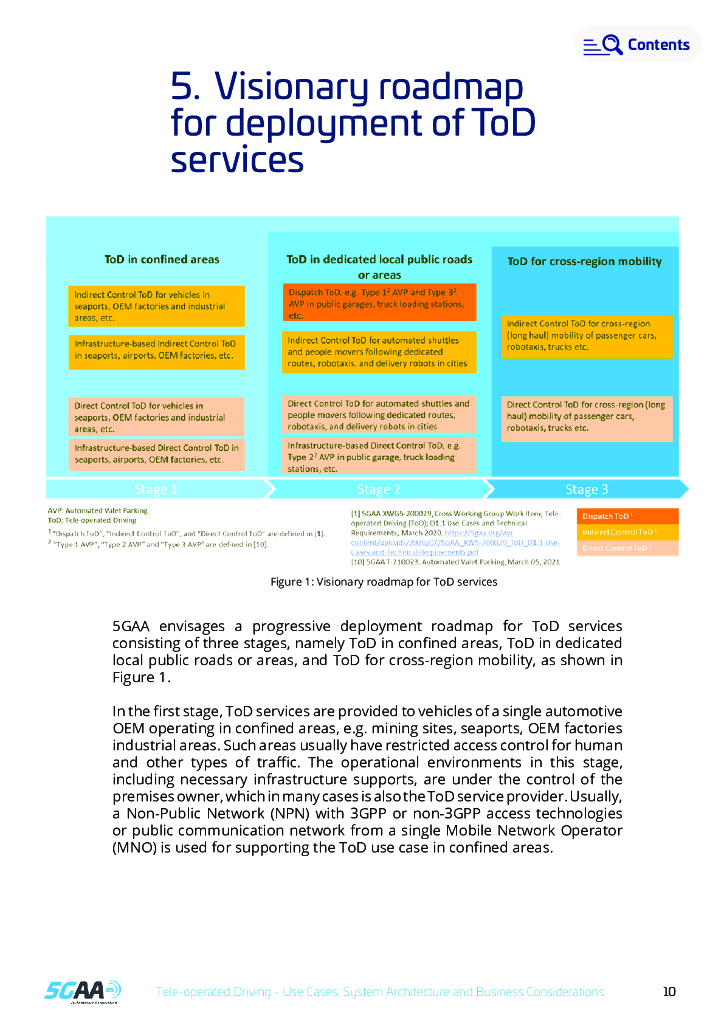5GAA_Tele_operated_Driving_White_Paper_第10页