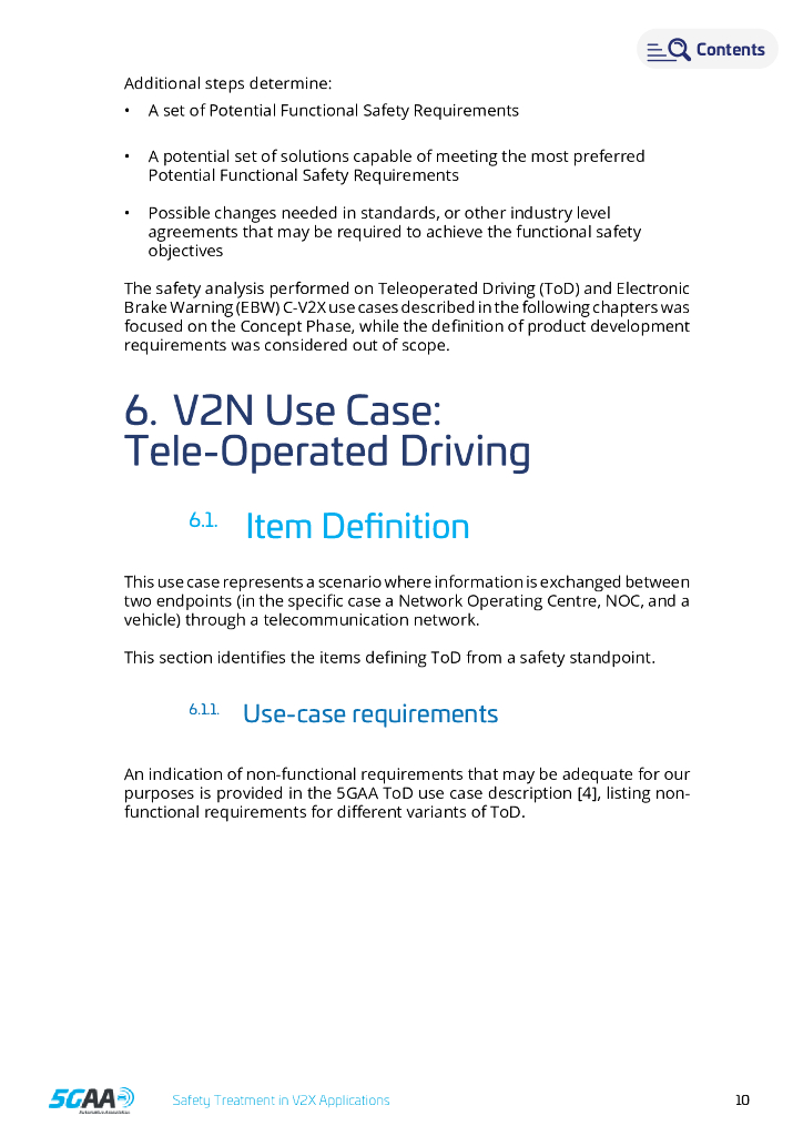 5GAA_White_Paper_Safety_treatment_in_V2X_applications_第10页