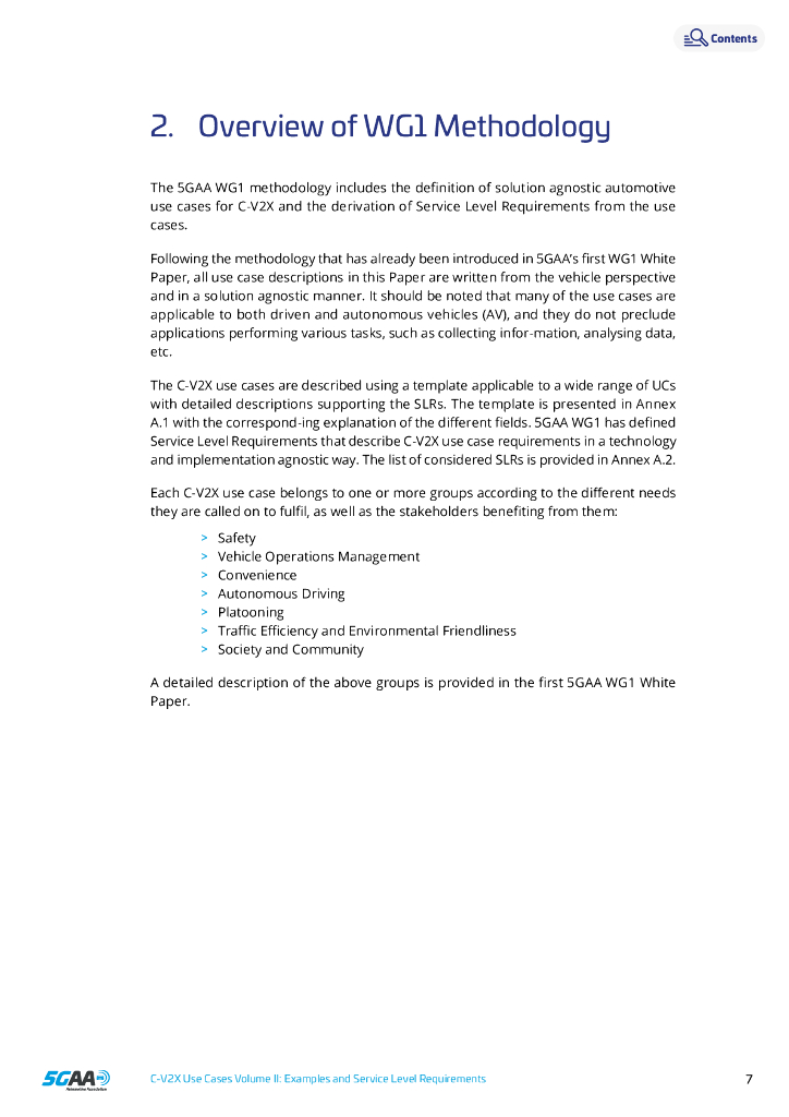 5GAA_White-Paper_C-V2X-Use-Cases-Volume-II Examples and Service Level Requirements_第7页