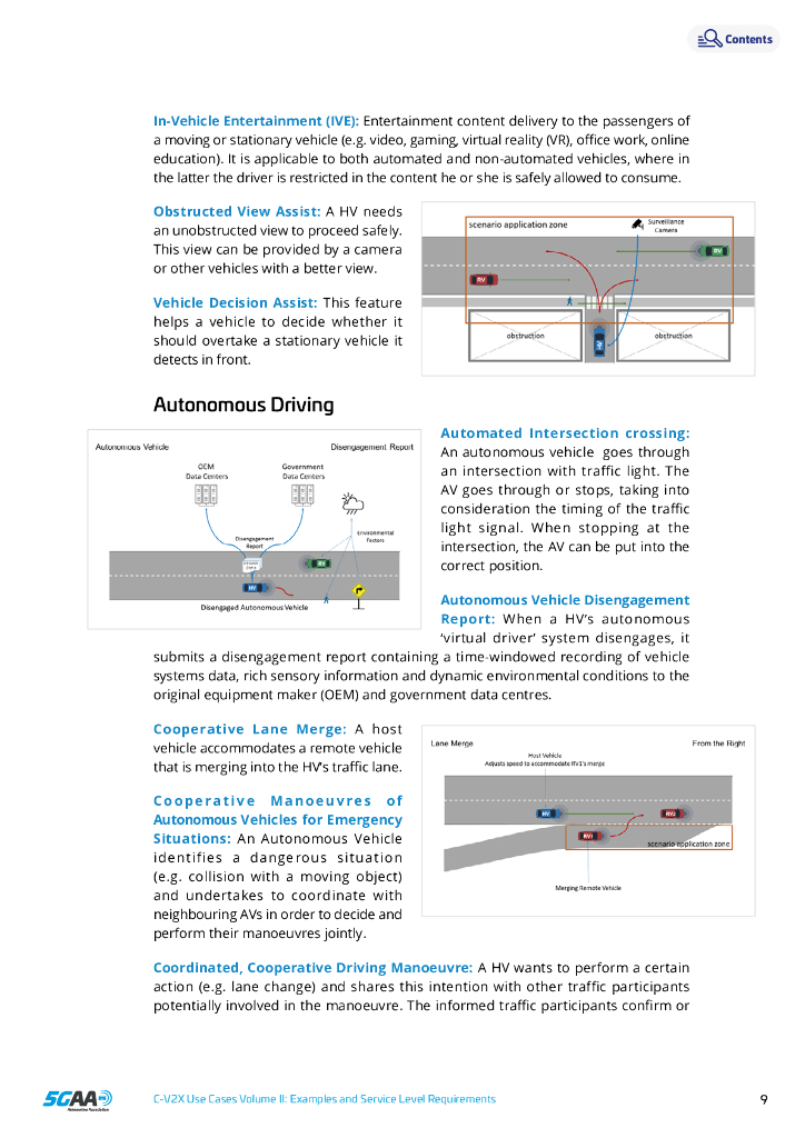 5GAA_White-Paper_C-V2X-Use-Cases-Volume-II Examples and Service Level Requirements_第9页