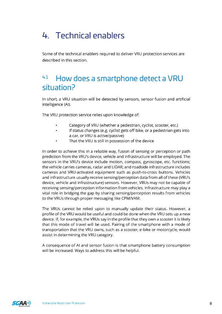 5GAA_XW3200034_White_Paper_Vulnerable-Road-User-Protection_第8页