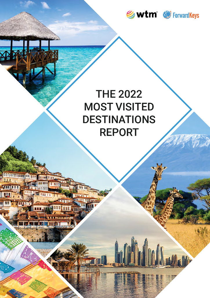 ForwardKeys：2022年访问量最大的旅游胜地报告（英文版）