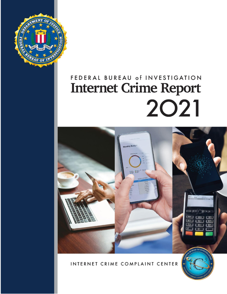 FBI：2021年网络犯罪报告（英文版）