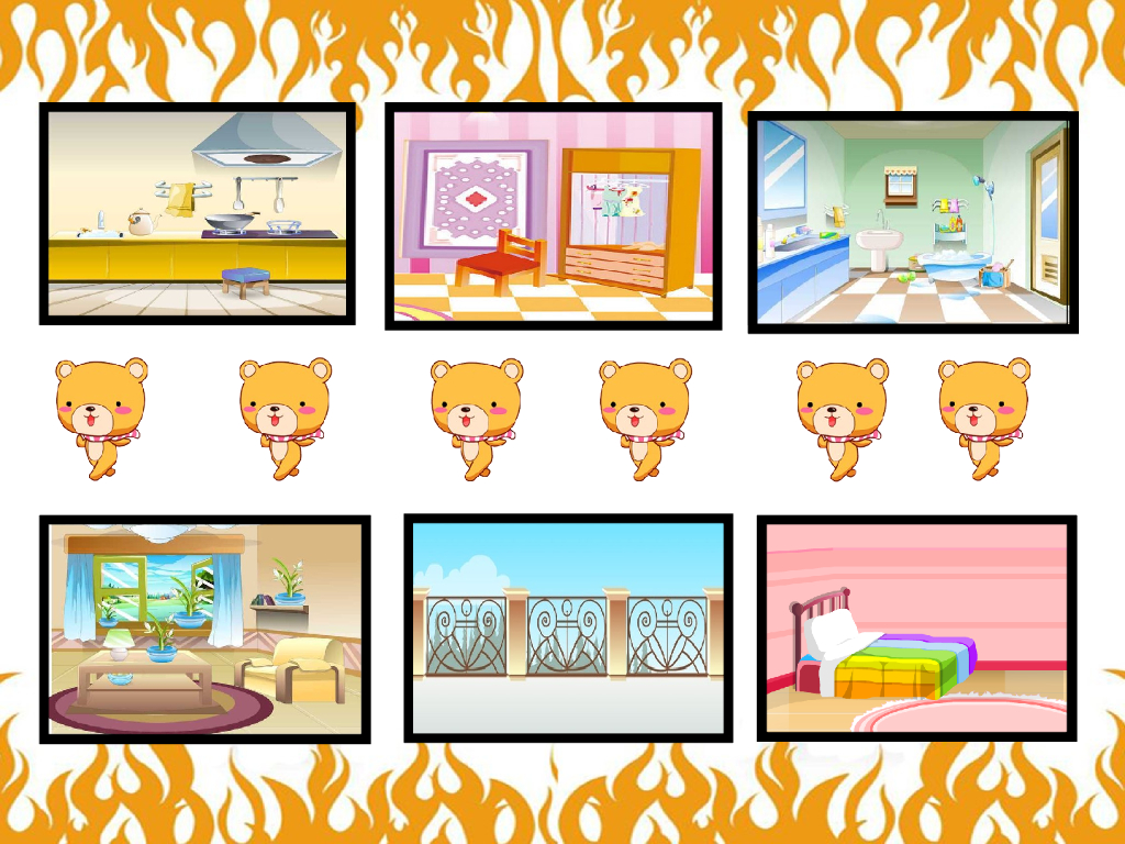 丁字桥幼儿园大班消防安全课件PPT《该往哪里躲》_第7页