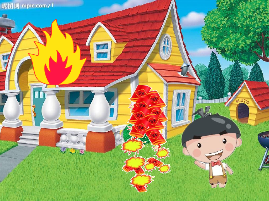 正蓝旗呼斯楞幼儿园消防安全教育课件_第9页