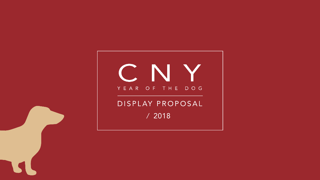 星巴克CNY摆件提案